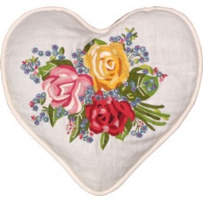 English Roses Hand-embroidered