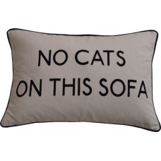 No Cats On This Sofa-Cream/Beige
