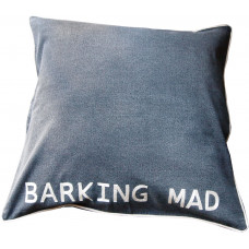BARKING MAD Hand Embroidered Dog Bed