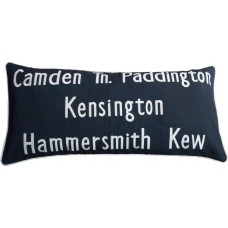 Camden Tn. Embroidered Bus Route Cushion