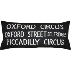 Oxford Circus London Bus Destination Cushion